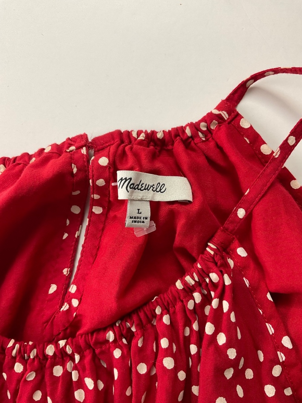 Madewell Drop-Waist Mini Dress in Dot - Picture 8 of 11